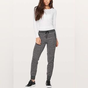 Lululemon Get Going Jogger Heathered Core Dark Grey / Heathered Black Size 8